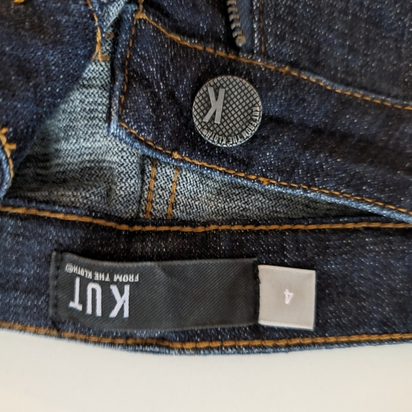 KUT from the Kloth Y2k Capri Jeans Midrise - Picture 4 of 8